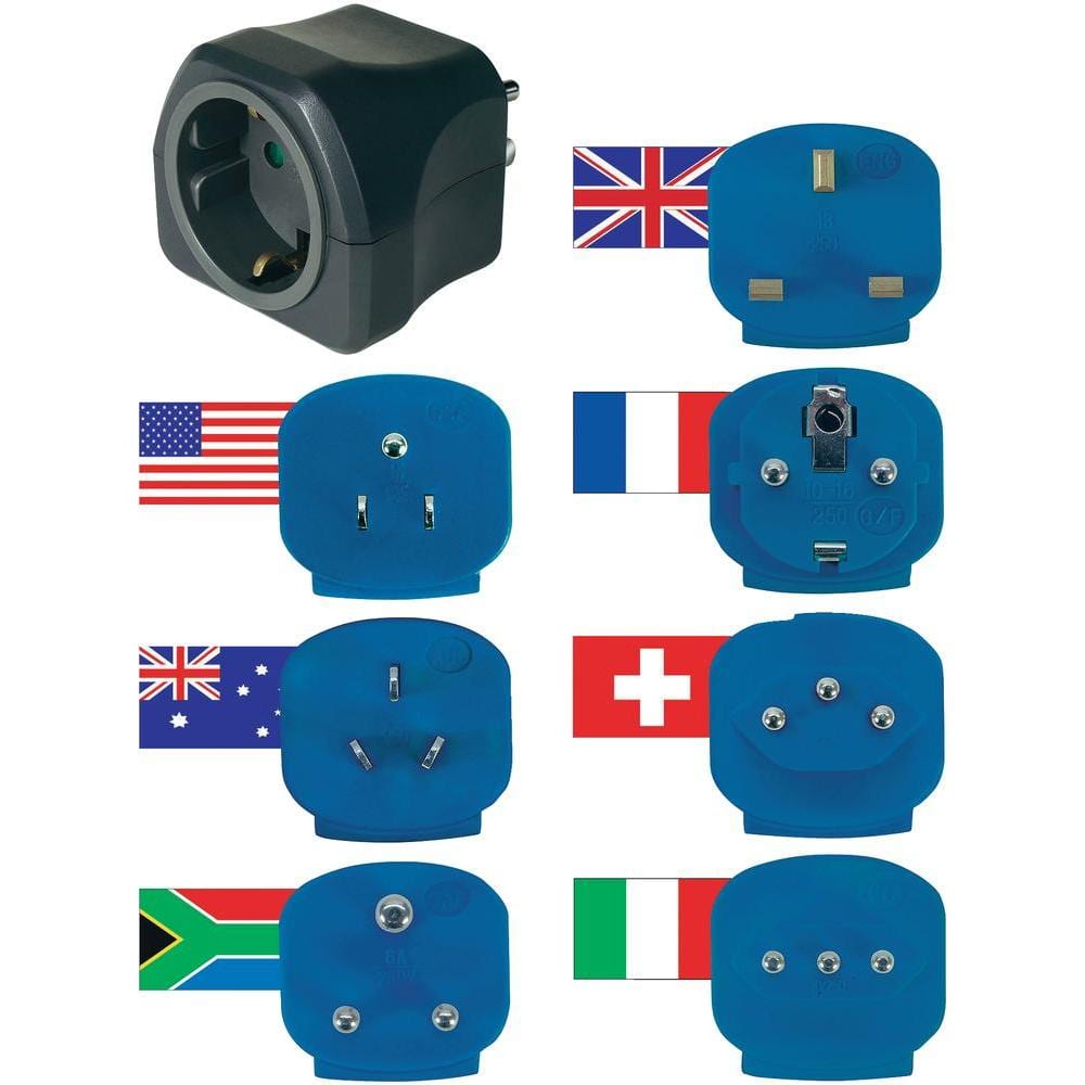 wereld stekker travel adapter